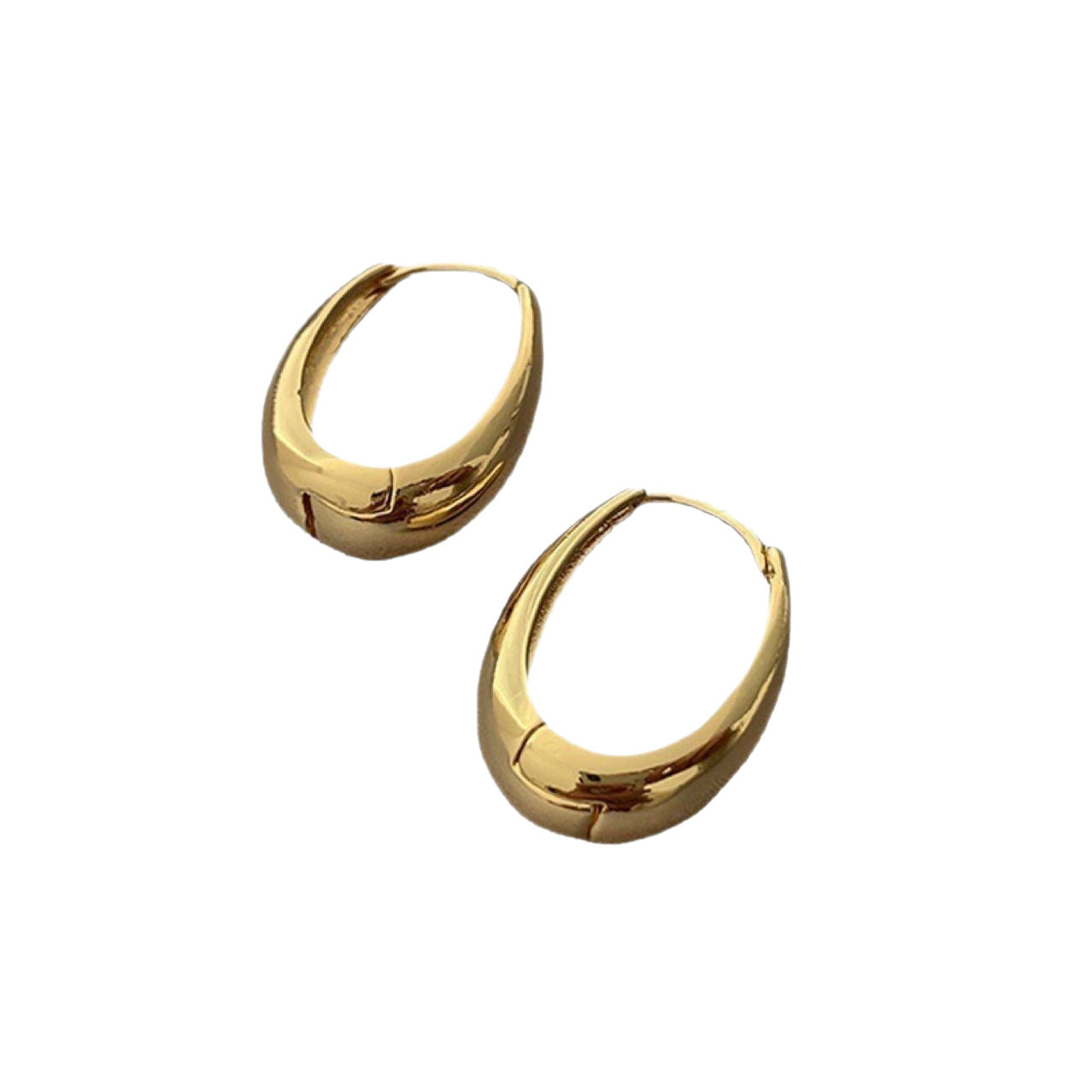 Sunlit Hoop Earrings