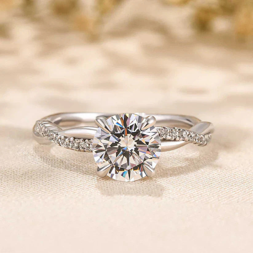 Aurora Solitaire Ring