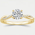Aurora Solitaire Ring