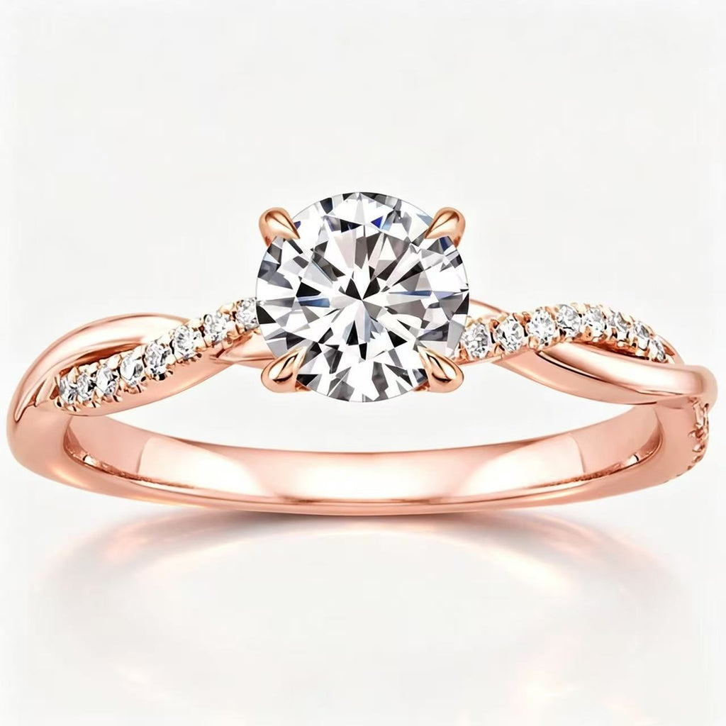 Aurora Solitaire Ring