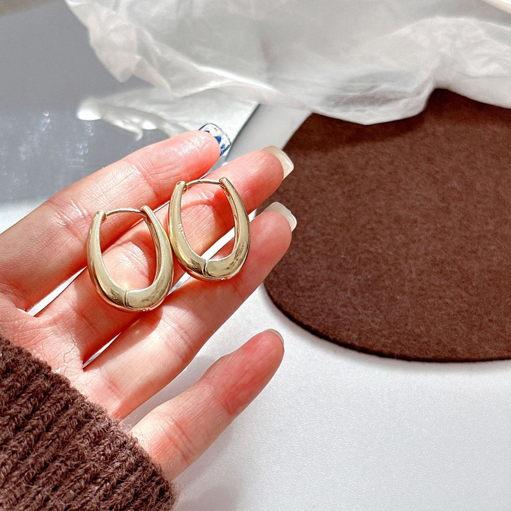 Sunlit Hoop Earrings