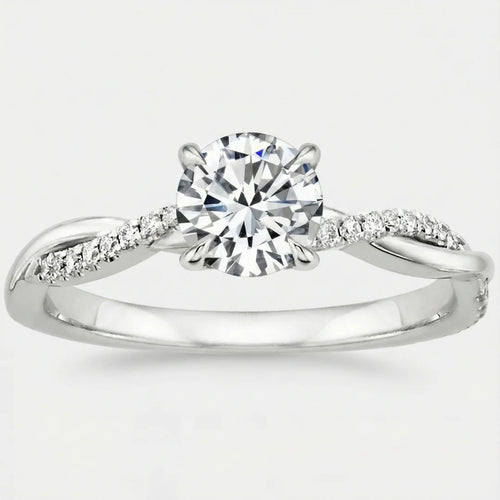 Aurora Solitaire Ring